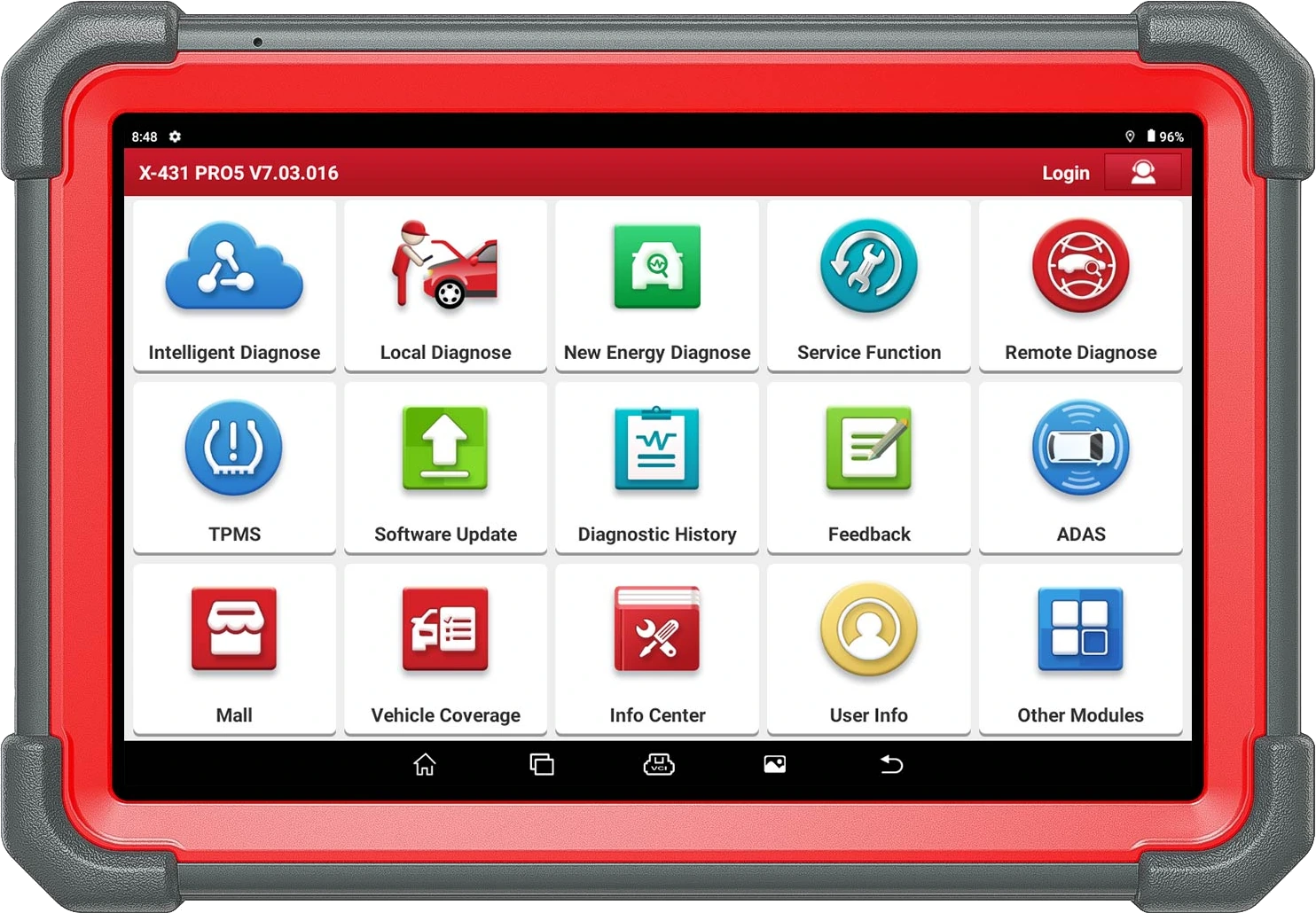 Launch X-431 PRO5 professional diagnostic tablet